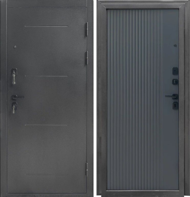 Дверь Монблан Эм Серый DIS007129