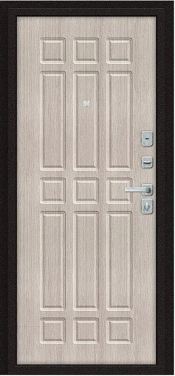 Товар Дверь Браво Любо Мини/BChrome Антик Медный/Cappuccino Melinga h-190 DIS007402